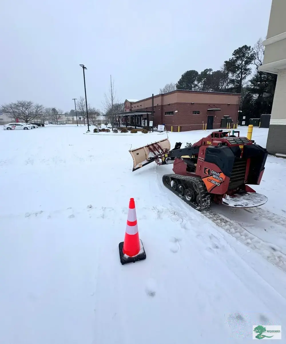 Salt Spreading De-icing